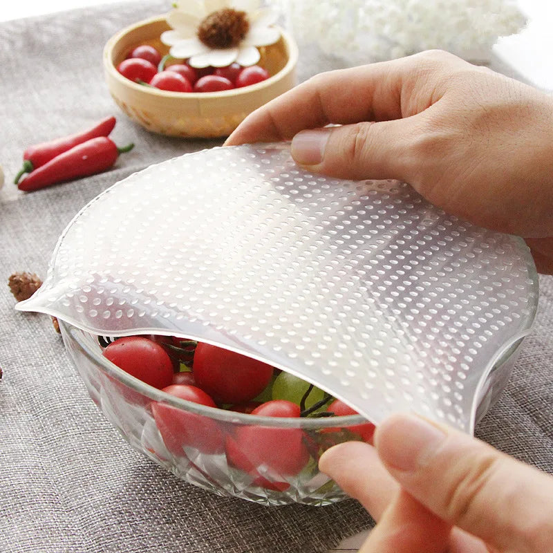 Reusable Silicone Food Wrap Stretch 